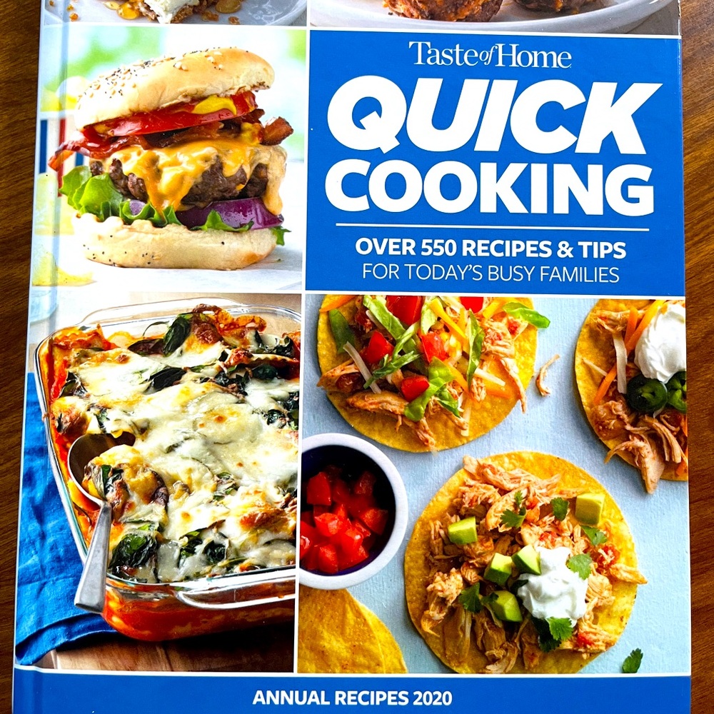 Taste of Home 2020 Quick Cooking Annual Recipes